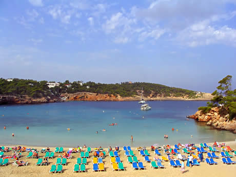 Portinatx beach ibiza photo