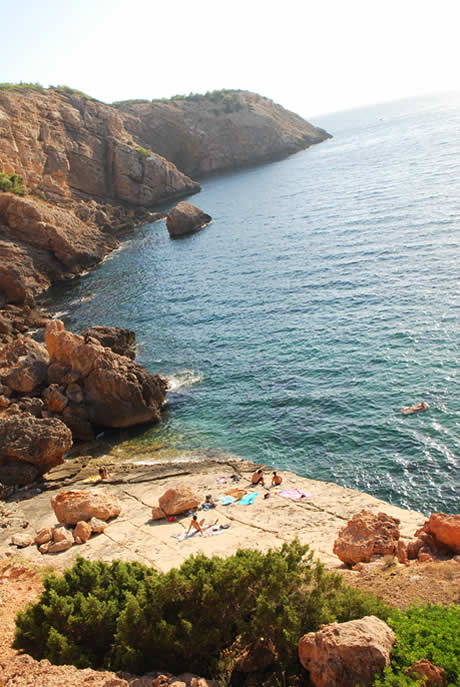 Punta galera beach ibiza photo